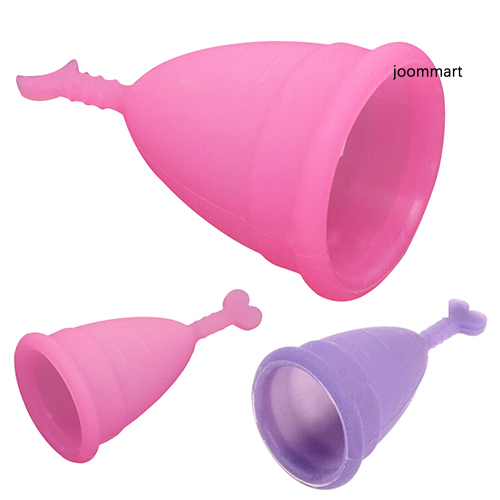 (Hàng Mới Về) Cốc Nguyệt San Bằng Silicone Mềm Cho Nữ