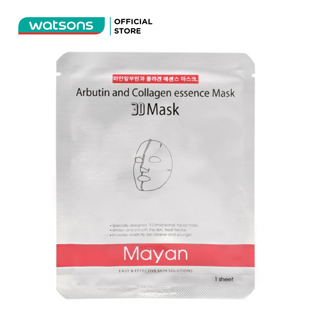 Mặt Nạ 3D Mayan Skincare Collagen Arbutin 25ml
