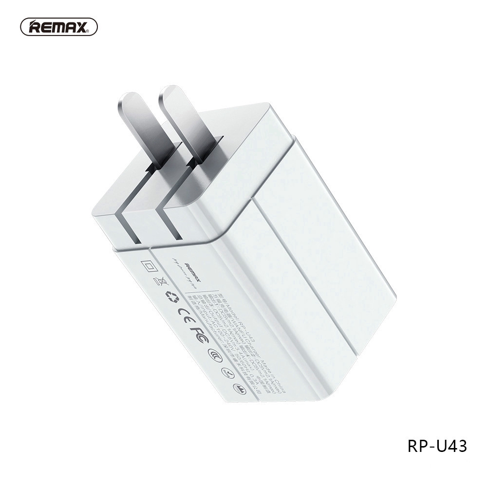 Củ sạc Remax RP-U43 4 cổng USB 3.4A chất lượng cao