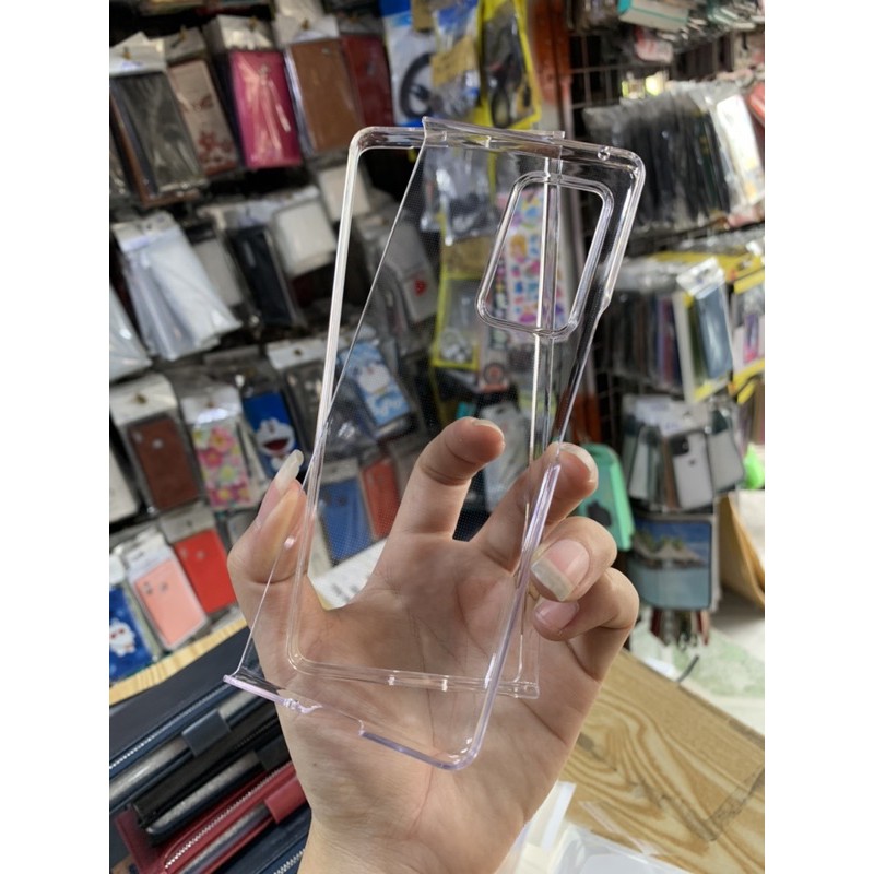 Ốp lưng samsung Z Fold 2 / Z fold 3 / Z fold 4 siêu trong suốt hàng công ty