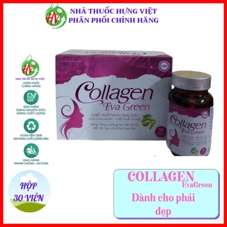 collagen EVA giúp tăng cường nội tiết tố chống não hóa(lọ 30 viên)