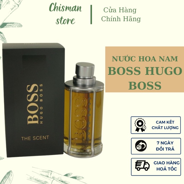Nước hoa nam Boss Hugo Boss 100ml cao cấp mùi hương nam tính hương thơm dịu nhẹ- Chisman