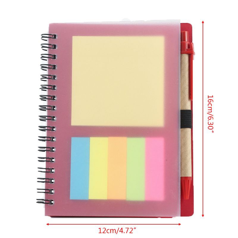 SEL Creative Sticky Notes Notepad Kawaii Stationery Diary Notebook with Pen School