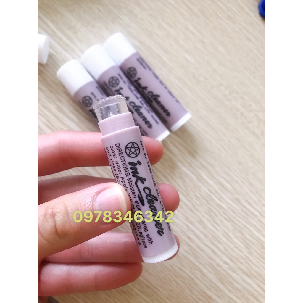 Son tẩy mực trên vải