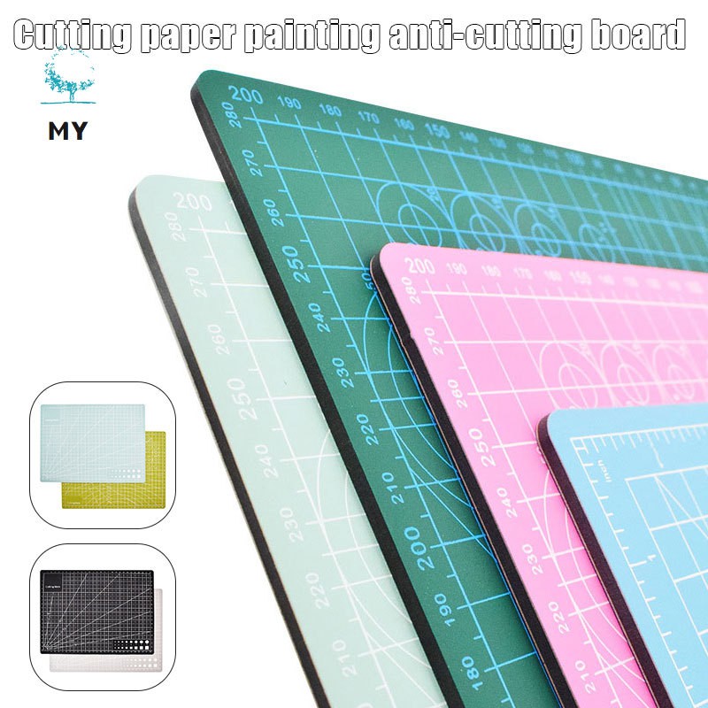 Cutting Mat for DIY Sewing Craft A4 Sturdy Rotary Cutting Mat Non Slip Surface Scrapbook Fabric
