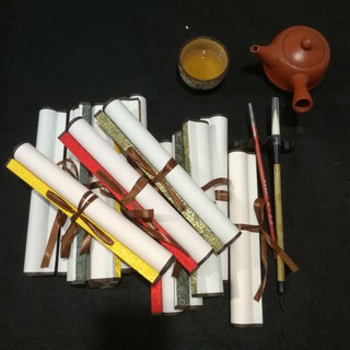 Biểu lụa giấy dó, giấy gió 25cm