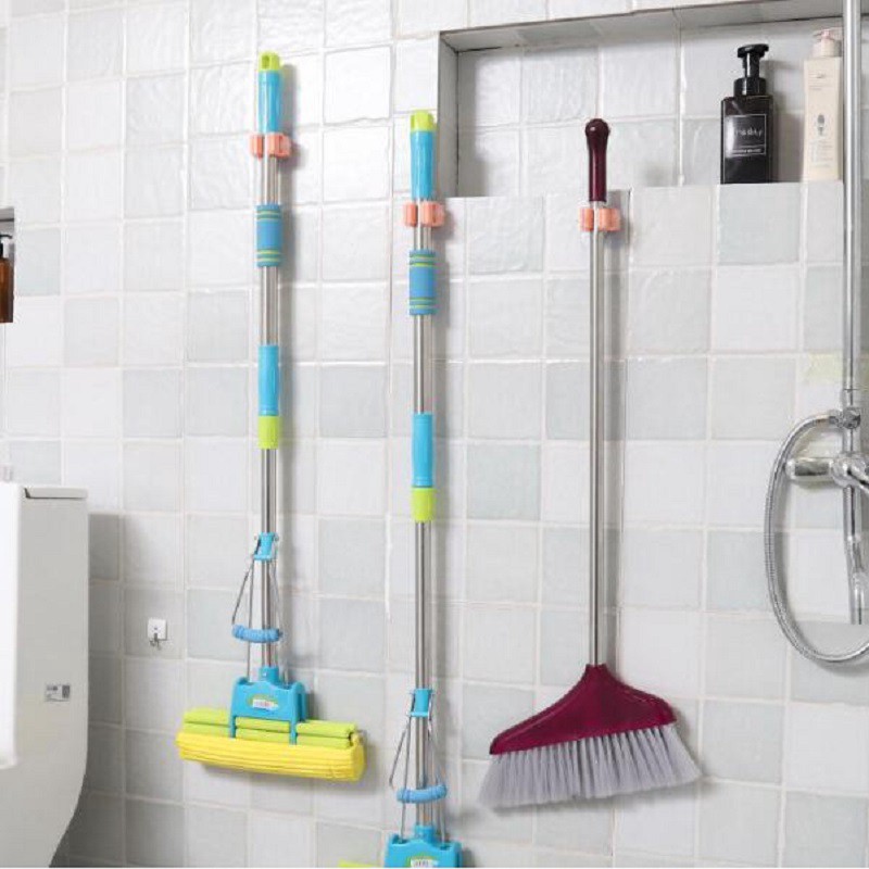 Giá Treo Cây Lau Nhà Dán Tường Tiện Lợi Chất Lượng Tốt