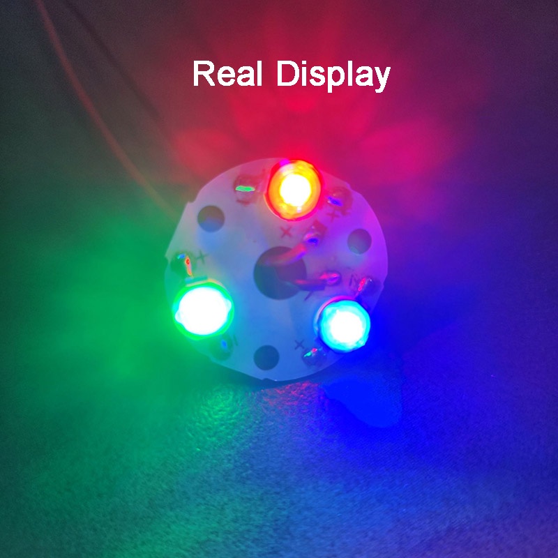 Bộ 2 Đèn LED 3W RGB Siêu Sáng