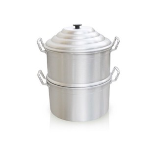 Chỏ xôi nhôm+ vỉ hấp kim hằng chính hãng size 34cm 36cm