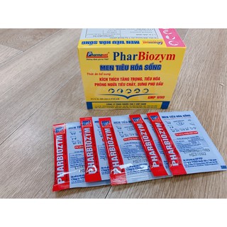 Men Tiêu Hoá Sống Tăng Trọng Phòng Ngừa Tiêu Chảy Sưng Phù Đầu Pharbiozym Gói 5g