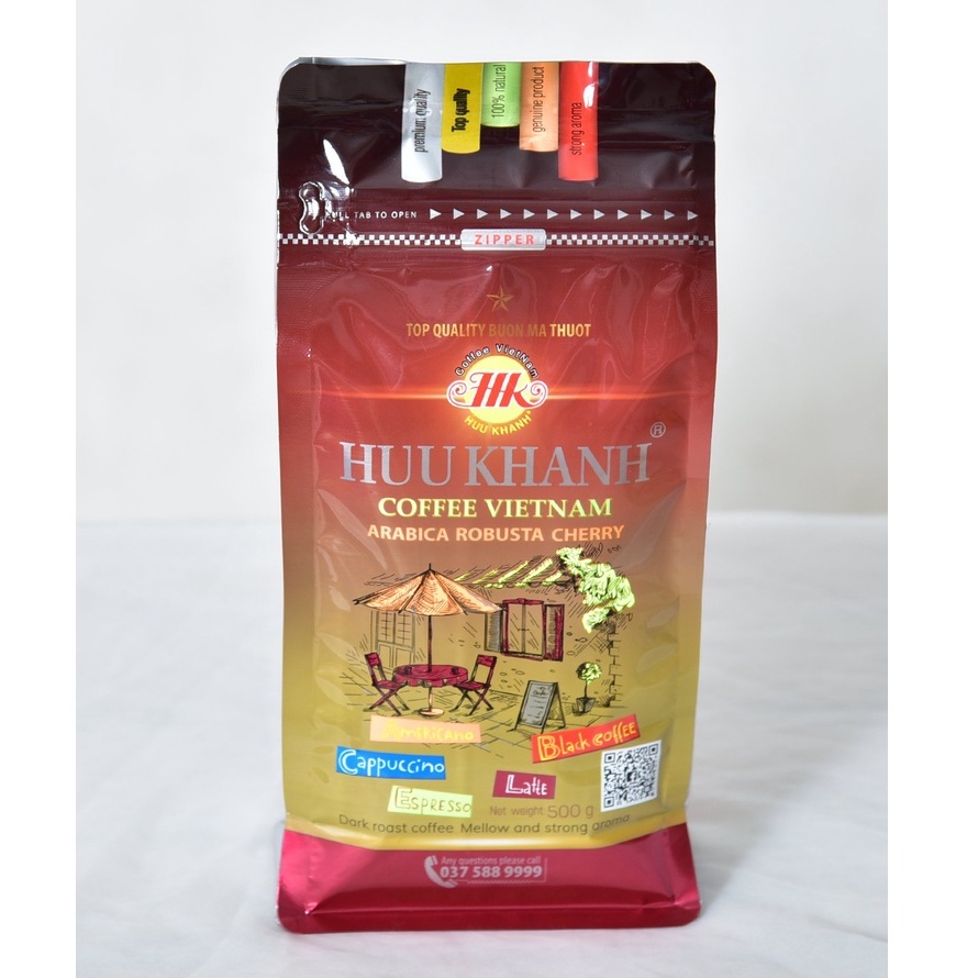 Cà phê bột Hữu Khánh - HK 1 SAO (500gr) - HK TRẢI NGHIỆM BAO BÌ MỚI | BigBuy360 - bigbuy360.vn