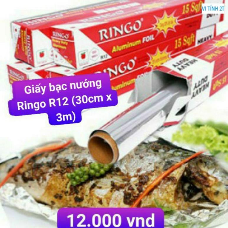 Giấy bạc nướng Ringo R12 (30cm x 3m)