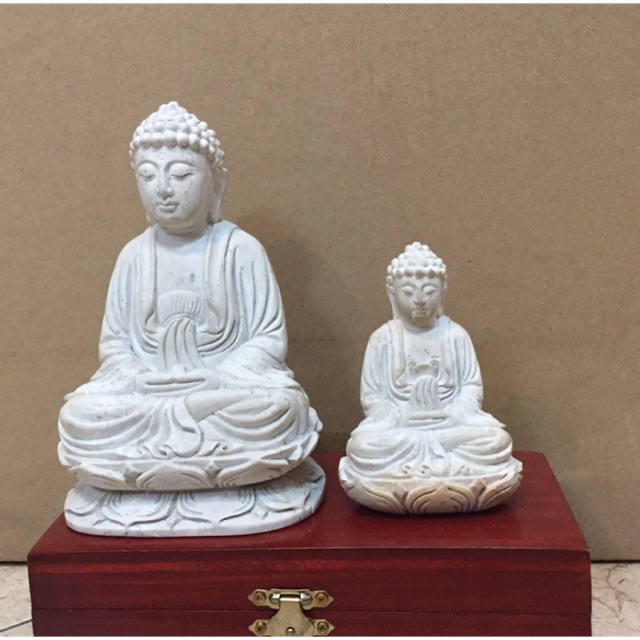 Tượng phật thích ca bằng đá tự nhiên ( 10cm,15cm)