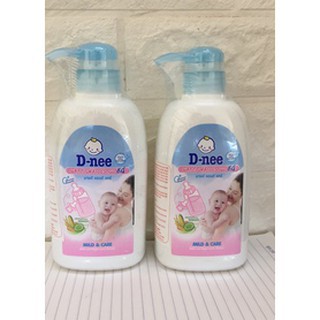 Nước rửa bình sữa và rau quả Dnee chai