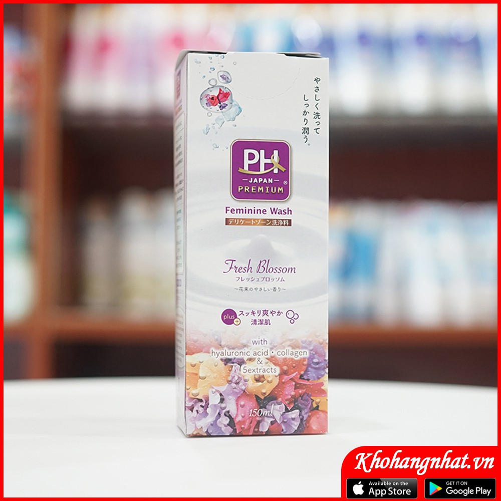 DUNG DỊCH VỆ SINH PHỤ NỮ PH PREMIUM FRESH BLOSSOM 150ML CHÍNH HÃNG - 5690