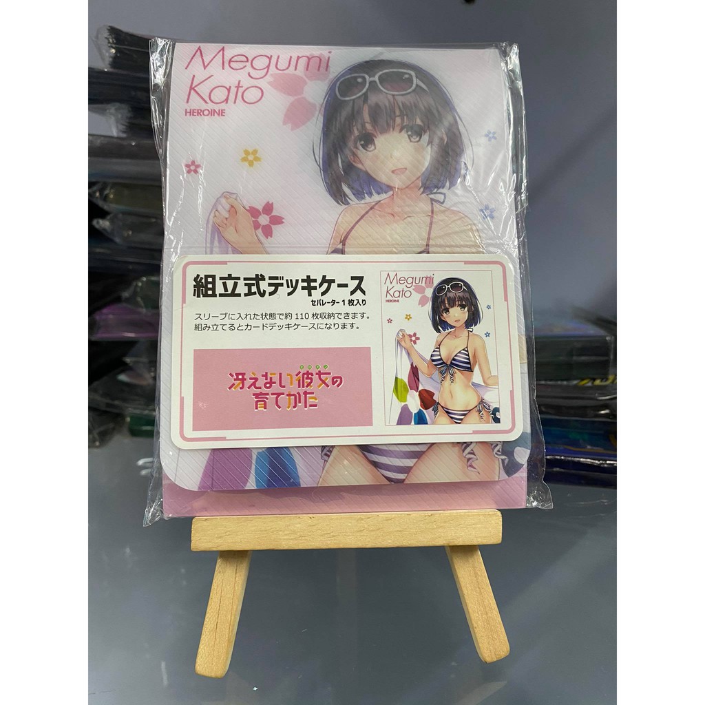 Hộp xếp dùng để đựng card game gần 200 lá - Deckbox Anime siêu đẹp - Megumi Kato