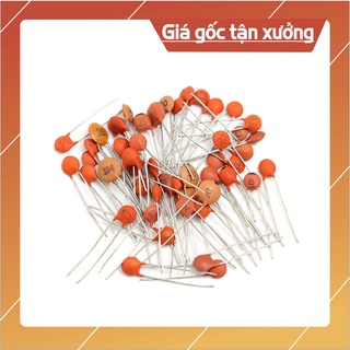 Tụ gốm 100-10pf, 101-0.1nf, 102-1nf, 103-10nf, 104-100nf, 22p, 33p..50v