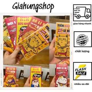 (Sỉ , Lẻ ) Set 6 bao lì xì hottrend 2023