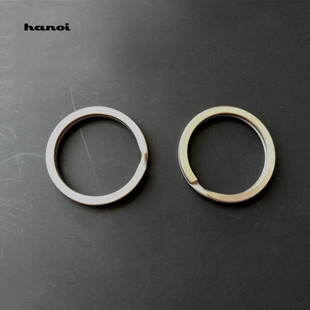 Móc Khóa Dạng Tròn Bằng Hợp Kim Titanium Siêu Bền Cao Cấp