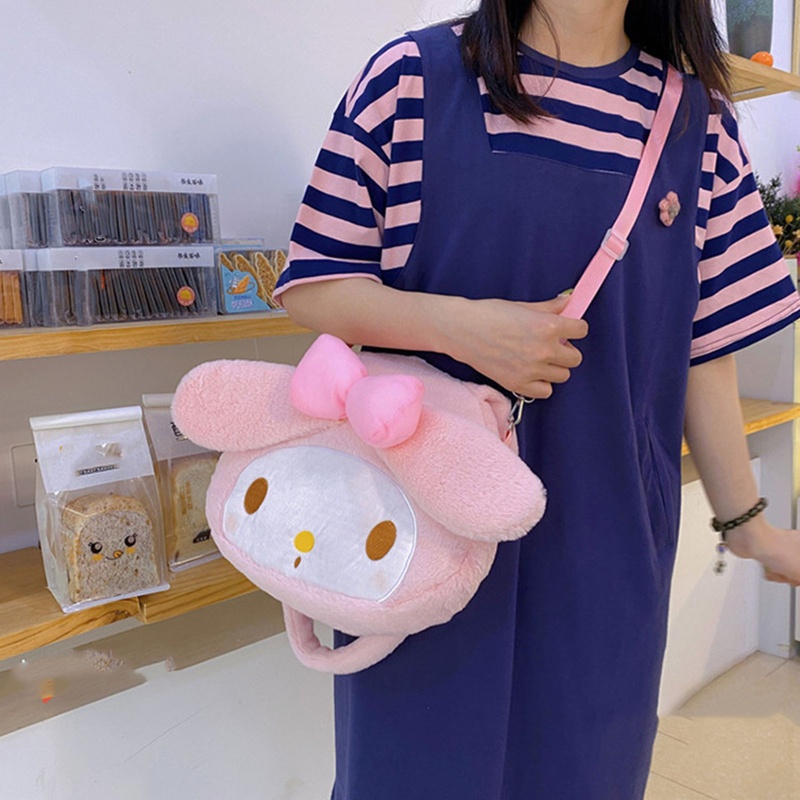Túi Xách Đeo Vai Phủ Bông Cỡ Lớn Thời Trang Đường Phố Cá Tính