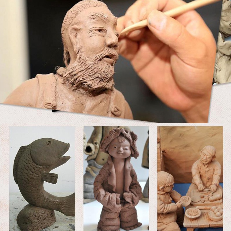 Bộ 45 Dụng Cụ Làm Gốm Chuyên Nghiệp Cho Thợ Khắc