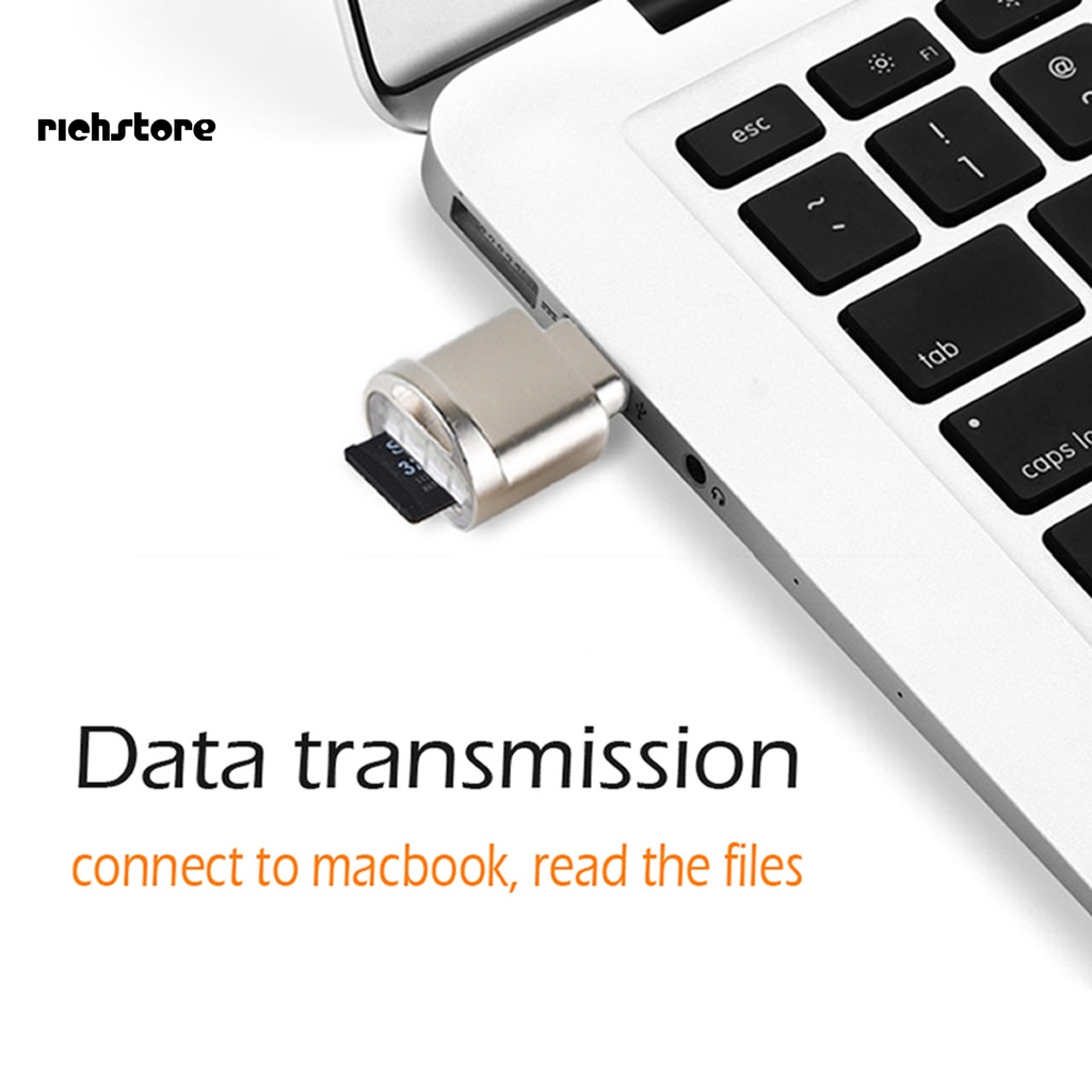 Đầu Đọc Thẻ Nhớ Mini Bằng Hợp Kim Kẽm Tiện Dụng Cho Văn Phòng | BigBuy360 - bigbuy360.vn