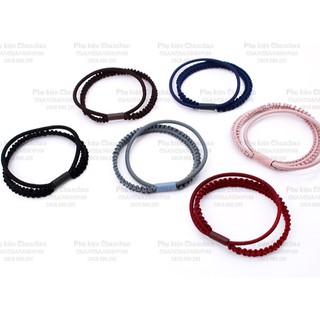 Cột tóc thun 2 sợi xinh xinh 4k / cái