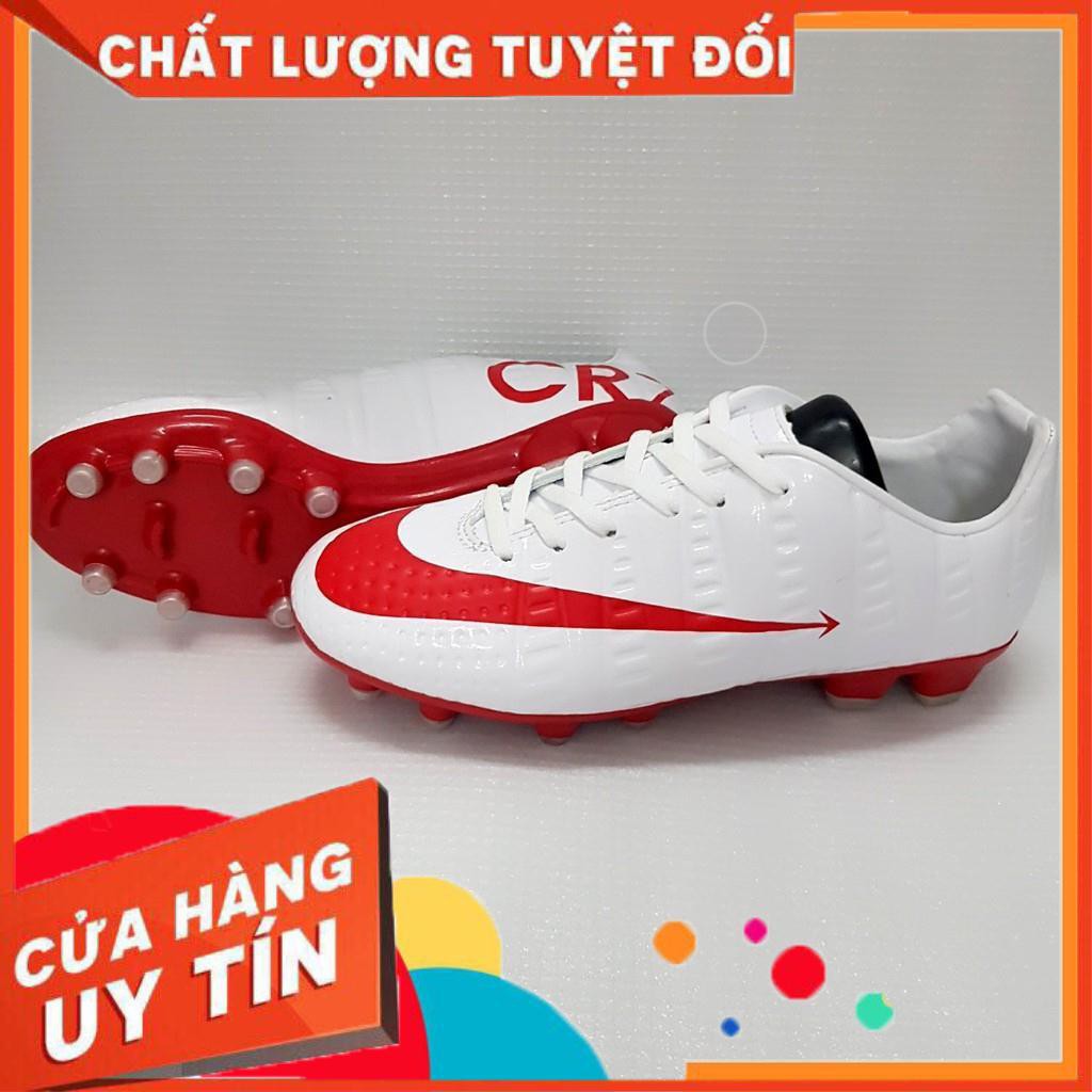 Giày đá bóng đinh cao cấp cr7-TN19-sân tự nhiên -cao cấp