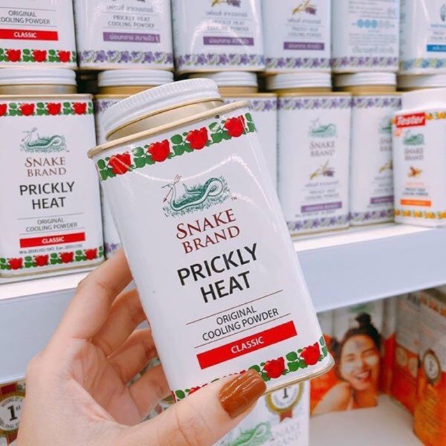 Phấn Lạnh Snake Brand Prickly Heat Thái Lan