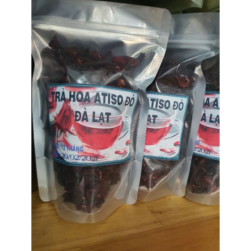 Trà Hoa atiso đỏ đà Lạt 100g date 9-2022