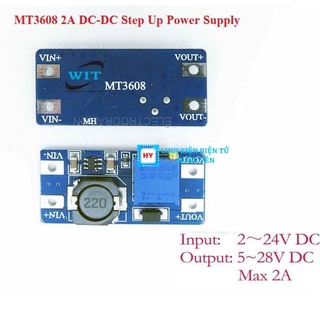 Module tăng áp DC-DC MT3608 max 28V 2A
