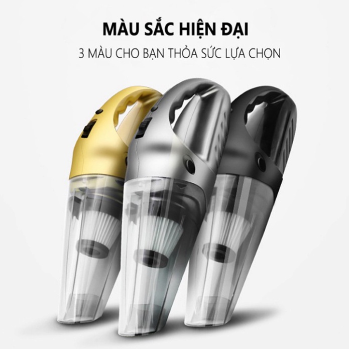 Máy hút bụi cầm tay mini cao cấp, lực hút khỏe