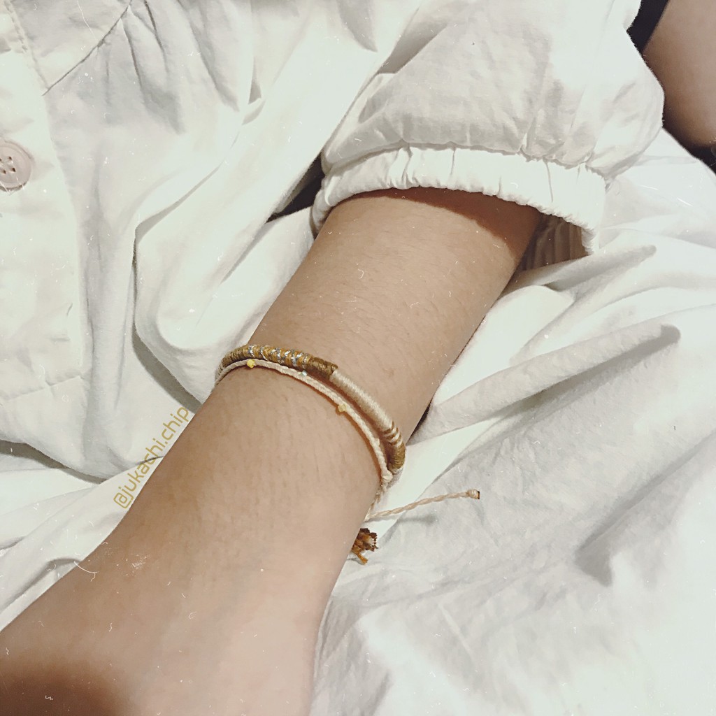 Vòng tay/ Lắc chân handmade Twist