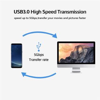 Cáp chuyển đổi dữ liệu mini Type C sang USB OTG