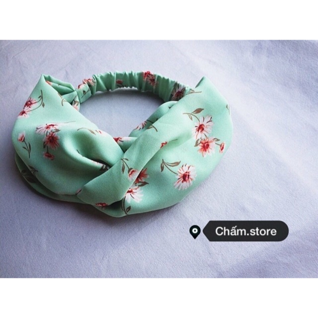 Băng đô chiffon lụa-Khăn turban (designedbyChấm)