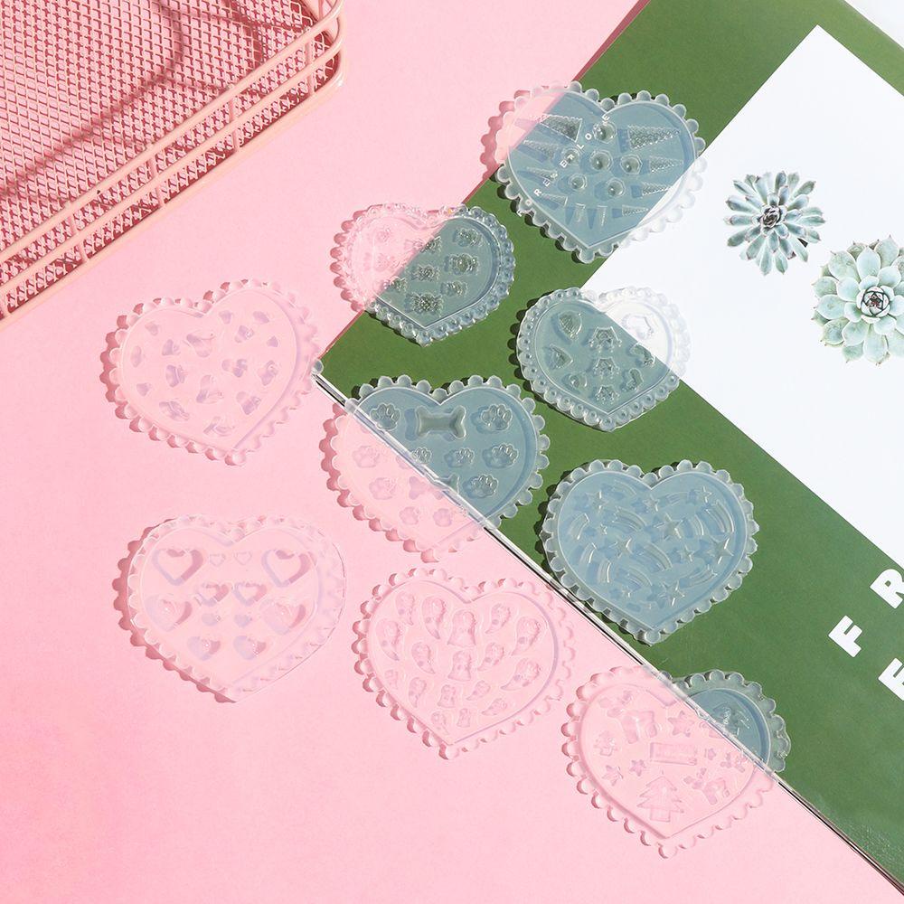 Khuôn Silicone Tạo Hình Làm Móng 3D DIY