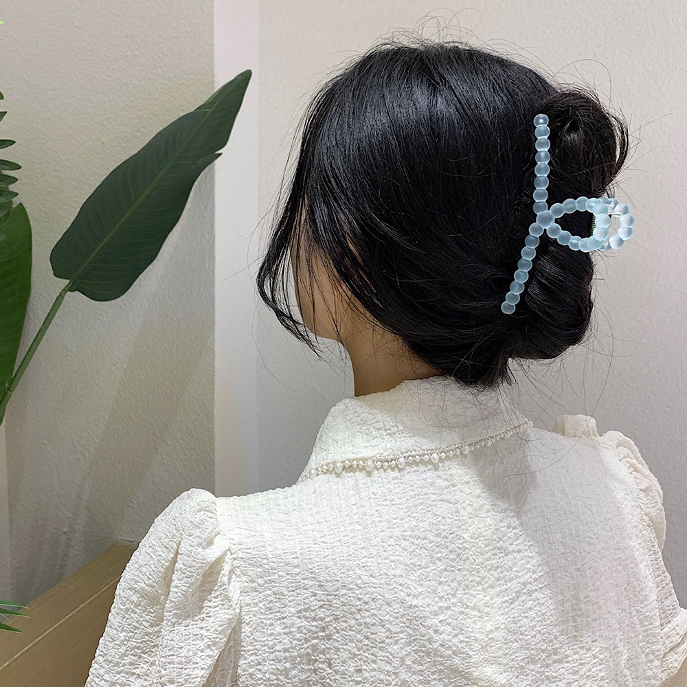Kẹp Tóc Càng Cua Màu Sắc Ngọt Ngào Đơn Giản Phong Cách Hàn Quốc