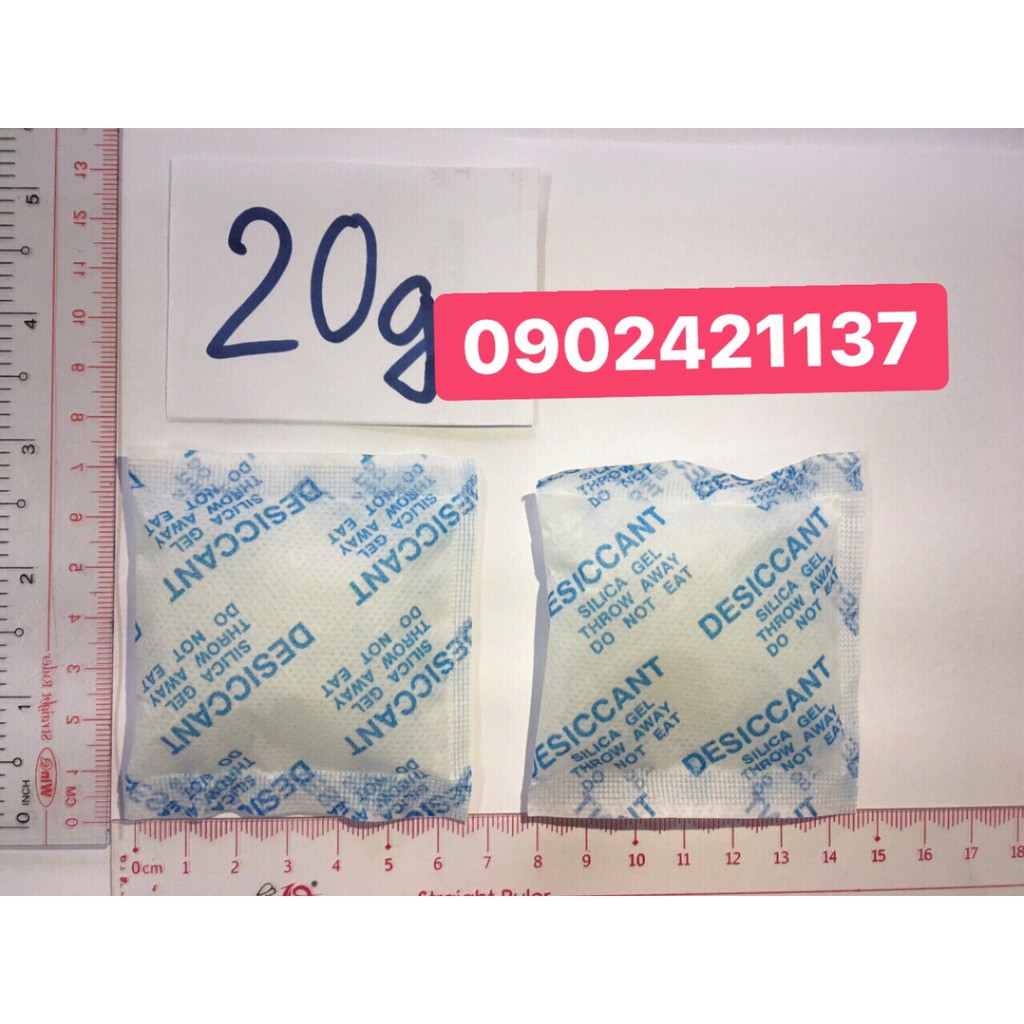 Gói chống ẩm máy ảnh loại 20gr_80k/ nửa ký (giá cũ 90k)