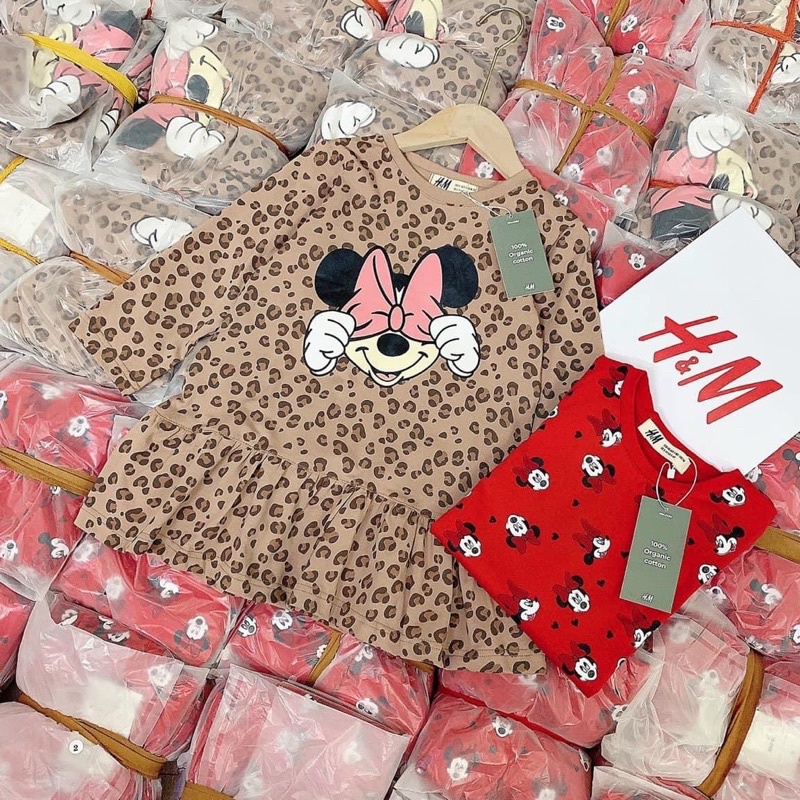 SET 2 VÁY ĐUÔI CÁ MICKY HM DƯ XỊN