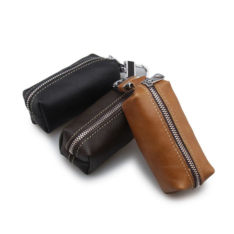 Ví Da Đựng Thẻ / Móc Khóa Xe Hơi Nhỏ Gọn Tiện Dụng Cho Nam