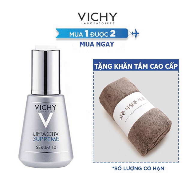 Dưỡng Chất(Serum) Dưỡng Da Giúp Ngăn Ngừa 10 Dấu Hiệu Lão Hóa & Làm Săn Chắc Làn Da Vichy Liftactiv Supreme Serum 30ml