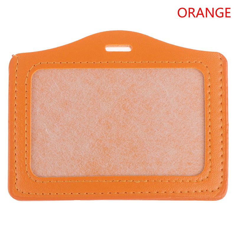 1 Túi Da PU Đựng Thẻ ID Nhiều Màu Thời Trang