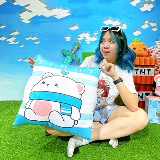 Gối ôm Simmy + móc khóa Simmy, bộ chăn gối hero team đa năng dành cho mọi lứa tuổi, gấu bông hero team