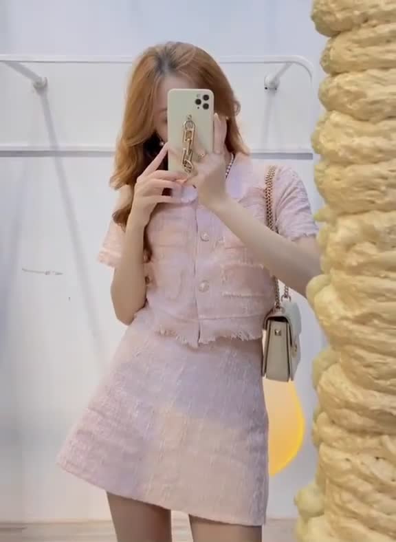 (Có Sẵn) Set Dạ Bố Hàng Quảng Châu Loại 1-Set Đồ Nữ Xinh Xắn -Ảnh Thật-ko đẹp trả Shop | BigBuy360 - bigbuy360.vn