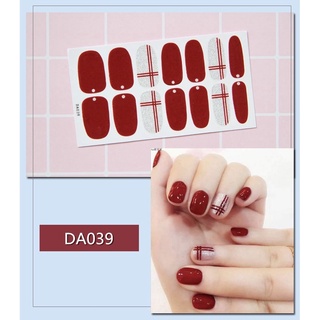 Set 14 Nhãn Dán Móng, Sticker Dán Móng 3D dễ thương 💖💖💖