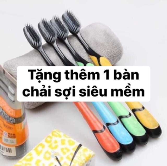 Than hoạt tính trắng răng #maxsmile mua 1 than tặng ngay 1 bang tre nhật trị giá 36k nữa