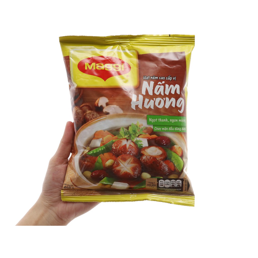 Hạt nêm cao cấp vị nấm hương Maggi gói 450g