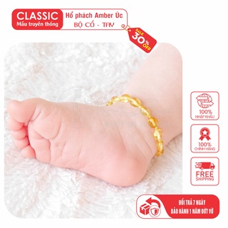 vòng tay Amber Úc size 14-16 cm