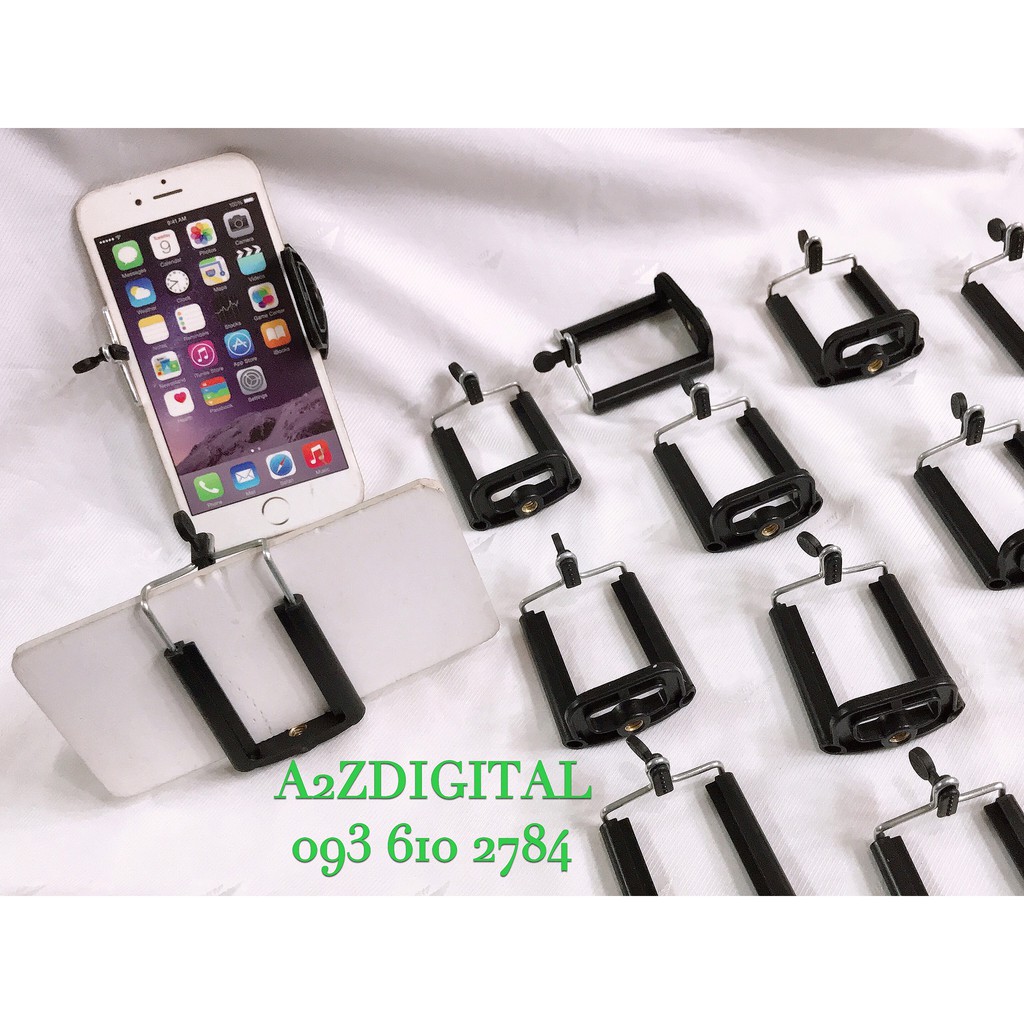 COMBO 2 ĐẦU KẸP ĐIỆN THOẠI CHỤP HÌNH- QUAY PHIM CHO CHÂN MÁY ẢNH