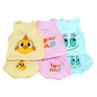 Combo 3 bộ ba lỗ sịp màu Nanio